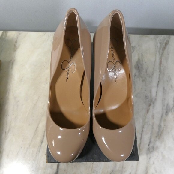 NiB Jessica Simpson Womens Calie Pump, chai Latte, 8.5,8.5 M US - Picture 9 of 15